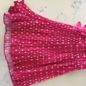 Pink polka dot shorts!